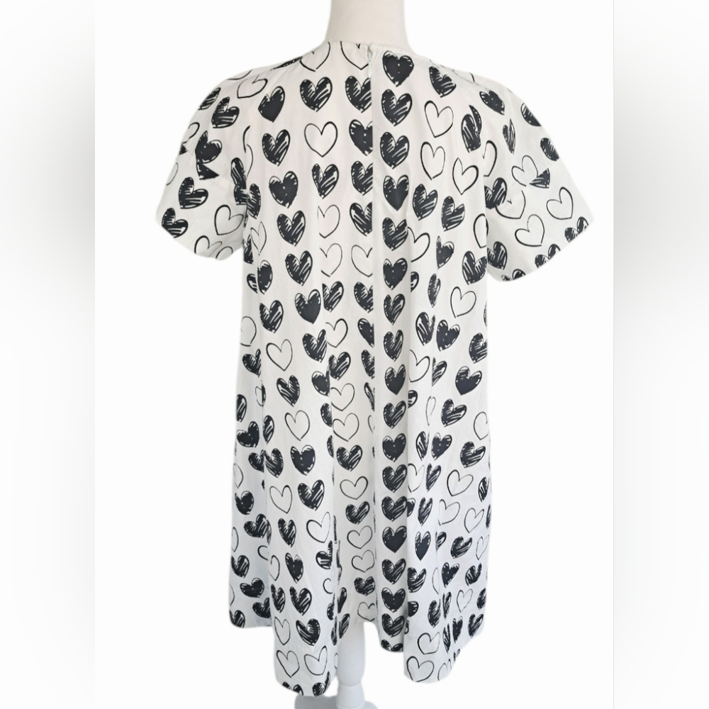 Anthropologie Porridge Heart Patterned Dress - Picture 5 of 11
